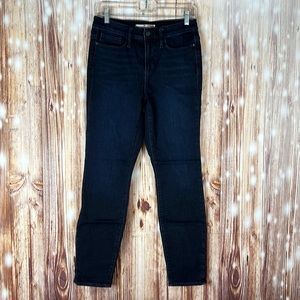 Athleta Dark Wash Stretch Skinny Jeans 8